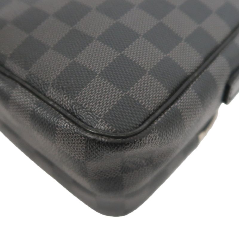 LOUIS VUITTON (LV) Rhythm Damier Graphite Shoulder/Crossbody Bag, Black
