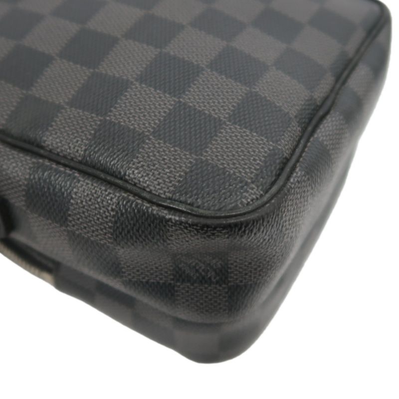 LOUIS VUITTON (LV) Rhythm Damier Graphite Shoulder/Crossbody Bag, Black