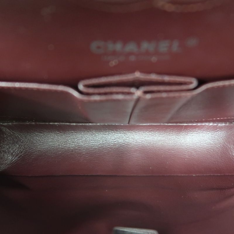 CHANEL Classic Flap Matelassé Shoulder Bag, Black Caviar Skin with Silver Hardware