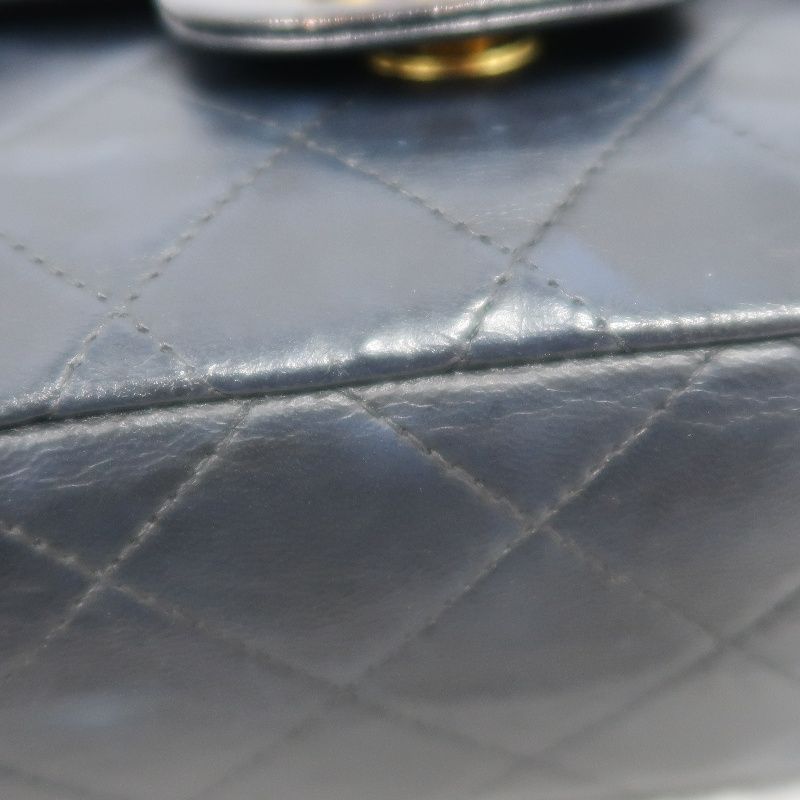 CHANEL Classic Flap Matelassé Shoulder Bag, Lambskin, Black, Gold Hardware