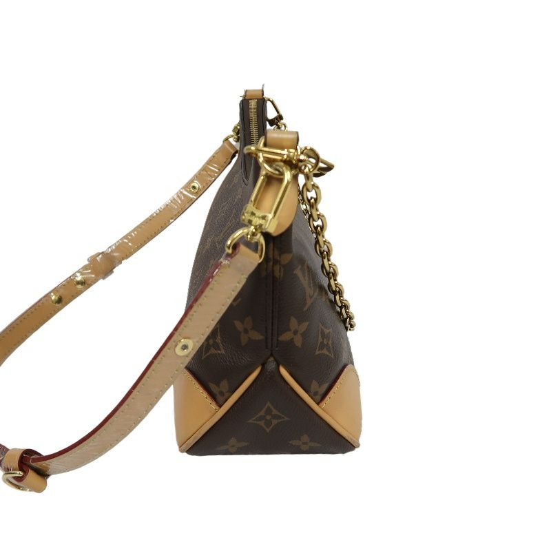 LOUIS VUITTON Boulogne Monogram Hand & Shoulder Bag, Brown, Gold Hardware