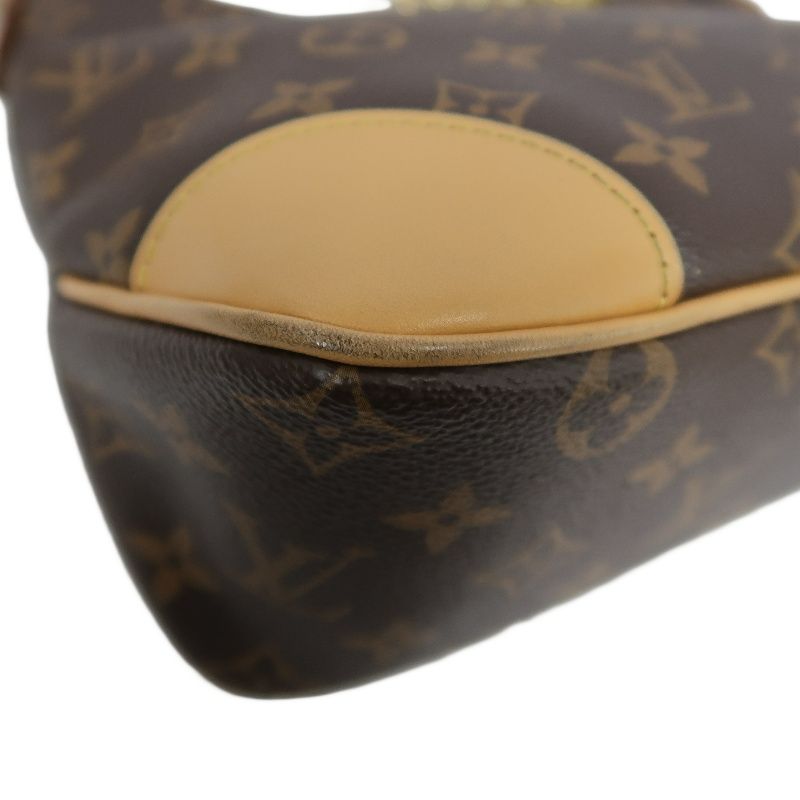 LOUIS VUITTON Boulogne Monogram Hand & Shoulder Bag, Brown, Gold Hardware