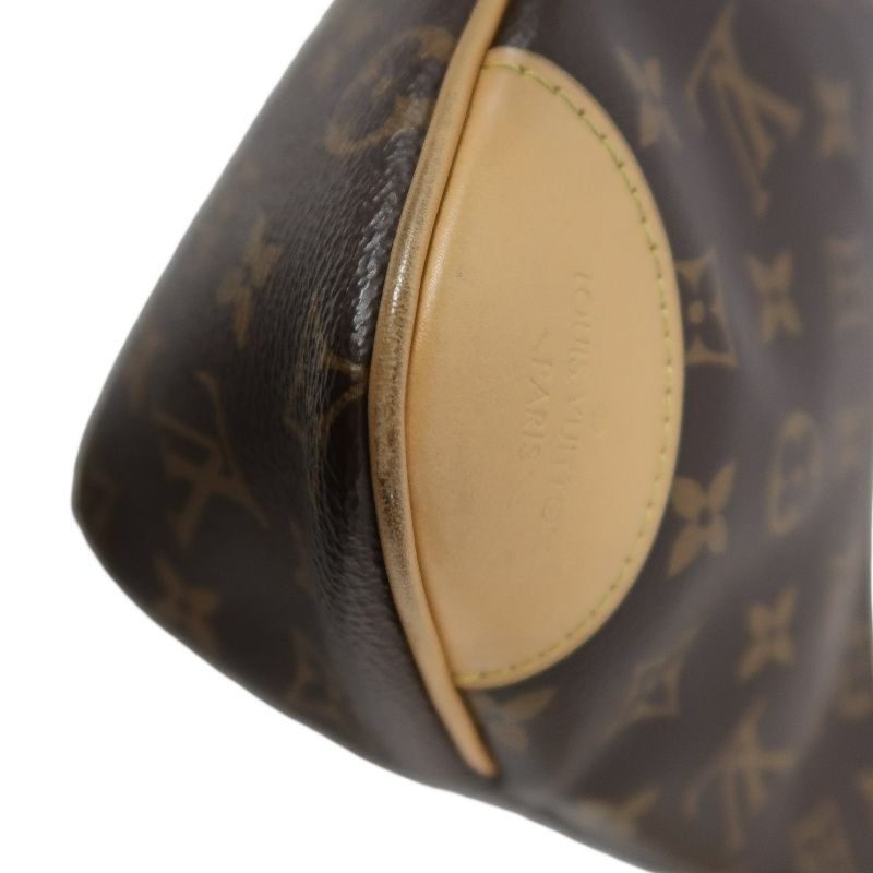 LOUIS VUITTON Boulogne Monogram Hand & Shoulder Bag, Brown, Gold Hardware