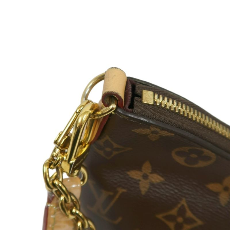 LOUIS VUITTON Boulogne Monogram Hand & Shoulder Bag, Brown, Gold Hardware
