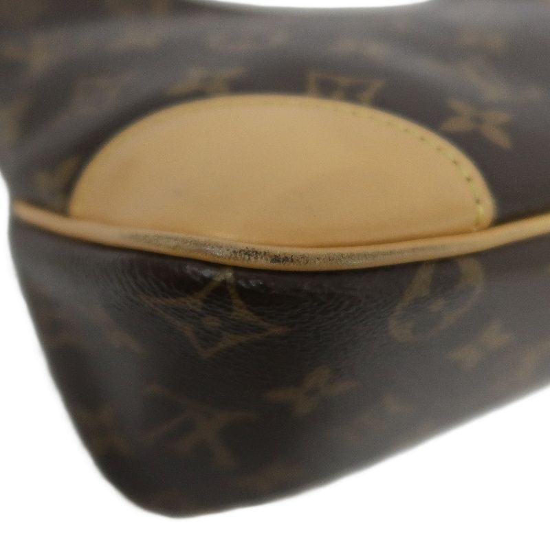LOUIS VUITTON Boulogne Monogram Hand & Shoulder Bag, Brown, Gold Hardware