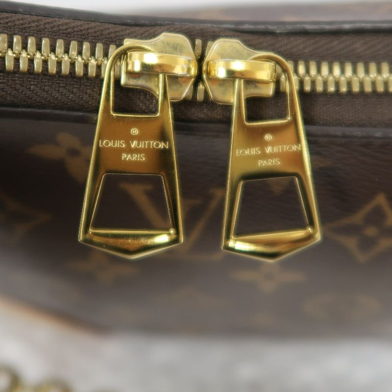 LOUIS VUITTON Boulogne Monogram Hand & Shoulder Bag, Brown, Gold Hardware