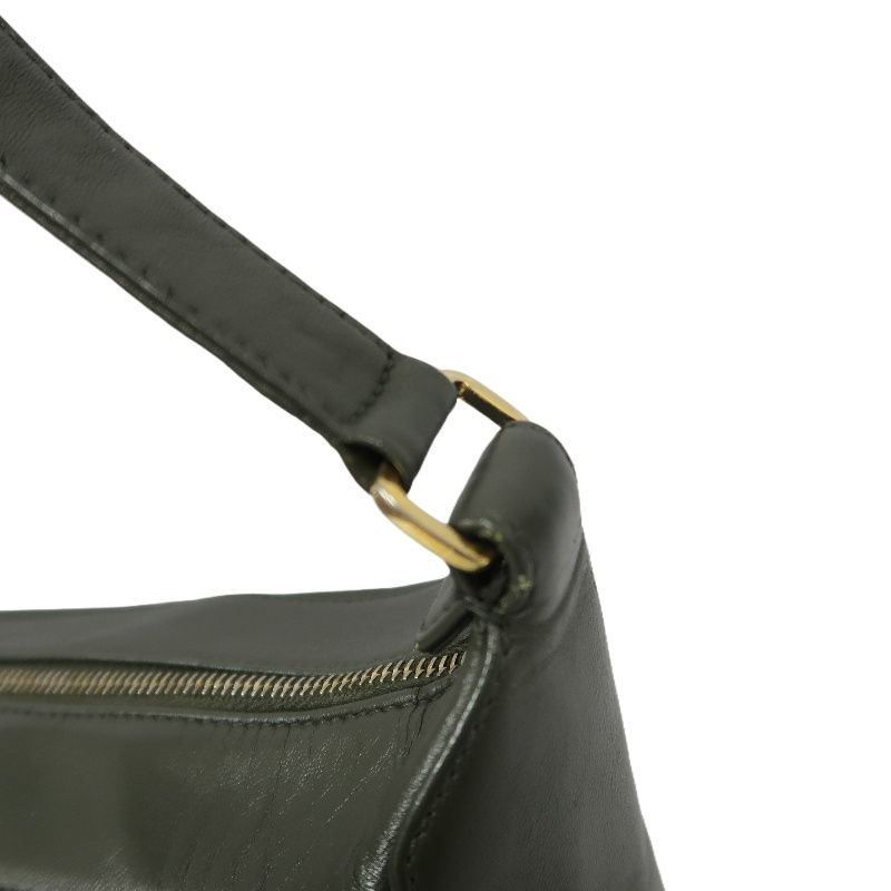 CHANEL Chocolate Bar Handbag, Lambskin, Green, Guarantee Card Included
