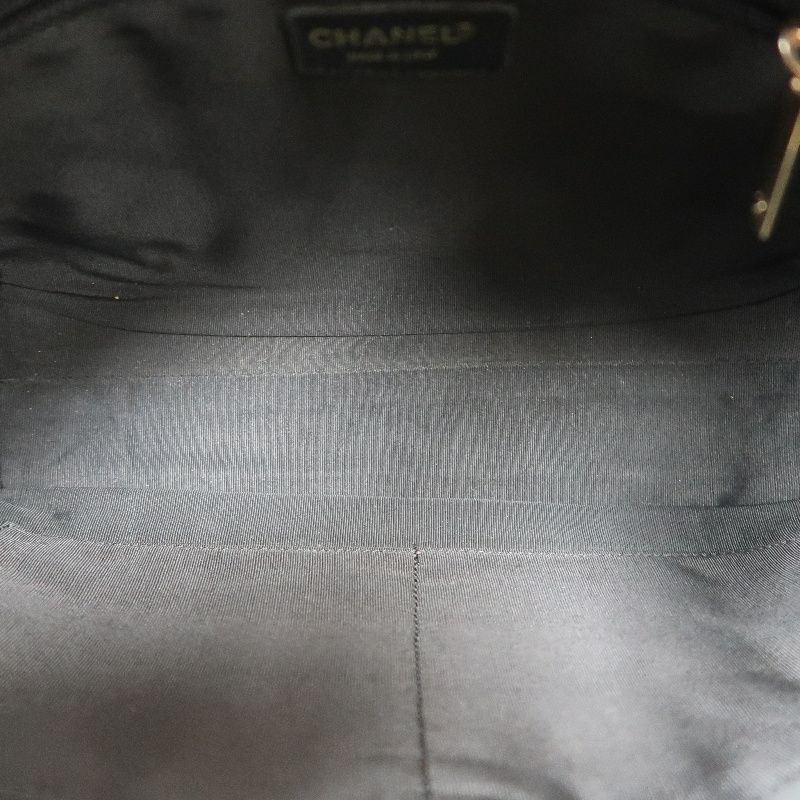 CHANEL Chocolate Bar Handbag, Lambskin, Green, Guarantee Card Included
