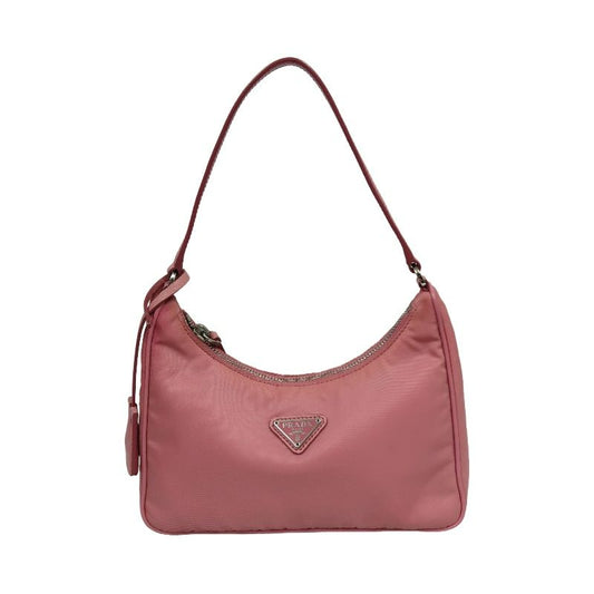 PRADA Re-Edition 2005 Handbag, Nylon, Pink