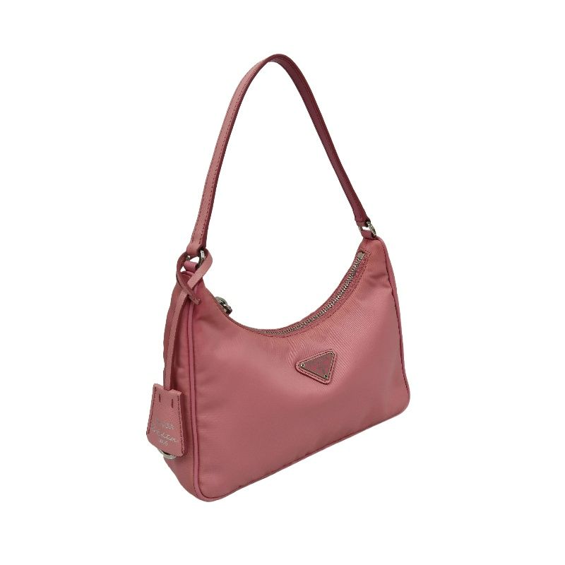 PRADA Re-Edition 2005 Handbag, Nylon, Pink