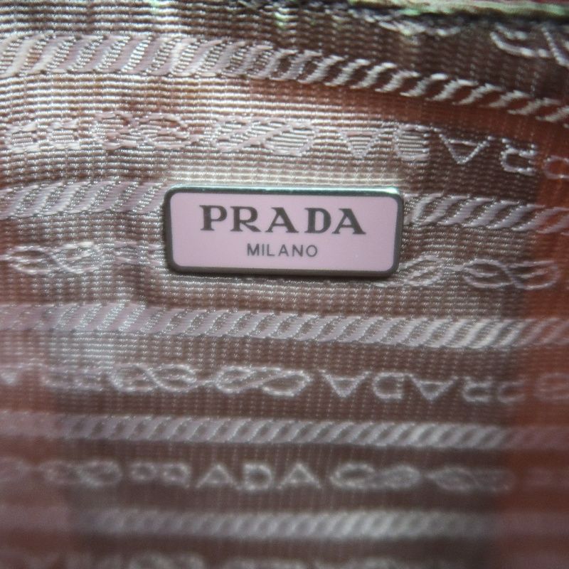 PRADA Re-Edition 2005 Handbag, Nylon, Pink
