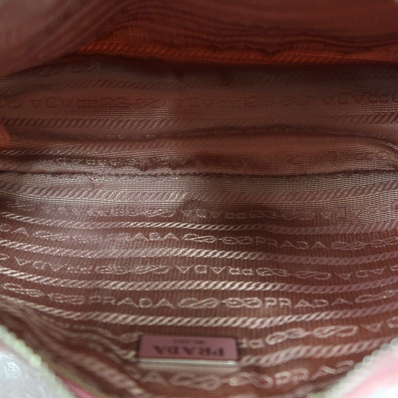 PRADA Re-Edition 2005 Handbag, Nylon, Pink