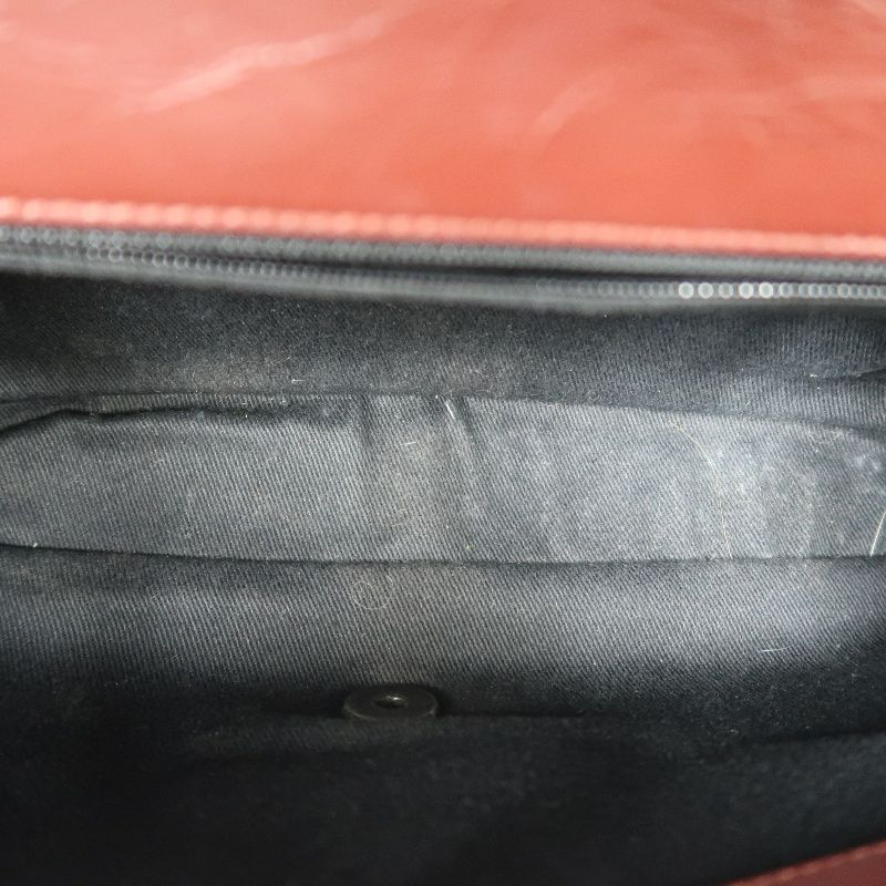 Chanel Classic Flap (CF) Shoulder Bag, Burgundy Tweed & Sheepskin Patchwork, Silver Hardware