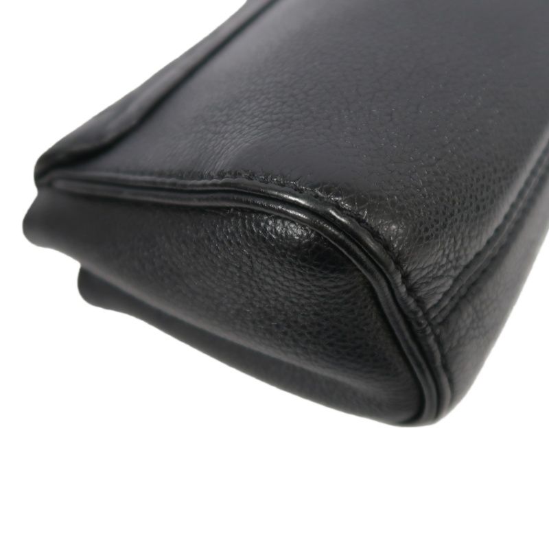 LOUIS VUITTON (LV) Saint-Germain Mini Shoulder Bag, Empreinte Calf Leather, Black with Gold-Tone Hardware