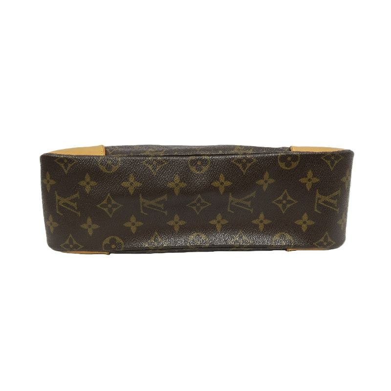 LOUIS VUITTON Blois 30 Monogram Brown Shoulder Bag - Coated Canvas