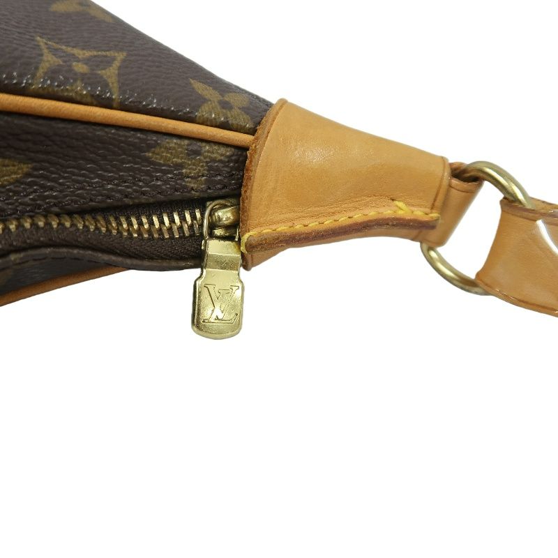 LOUIS VUITTON Blois 30 Monogram Brown Shoulder Bag - Coated Canvas