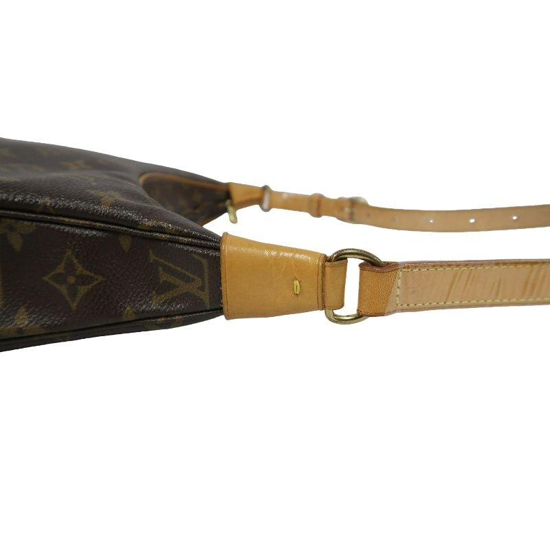 LOUIS VUITTON Blois 30 Monogram Brown Shoulder Bag - Coated Canvas