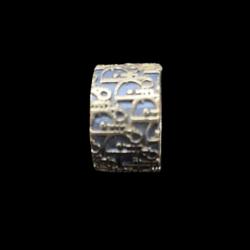 DIOR ring, silver-tone alloy hardware