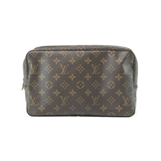LV Vuitton Monogram Pouch & True Wallet, PVC (Cosmetic & Toiletry Bag Style)