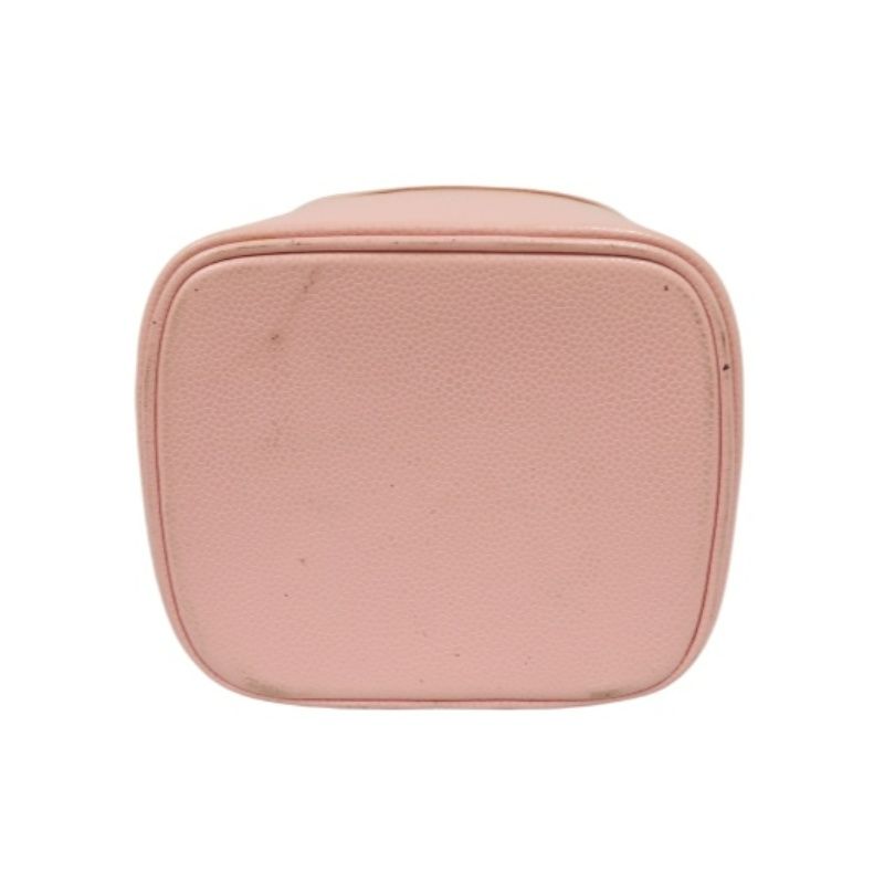 CHANEL Vanity Handbag, Pink, Caviar Leather