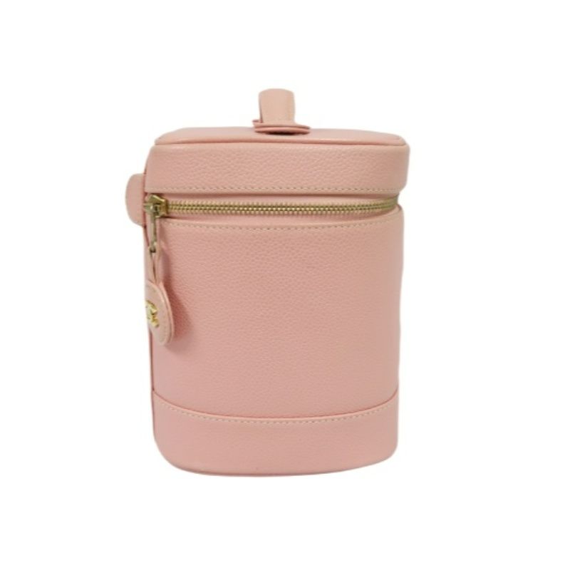 CHANEL Vanity Handbag, Pink, Caviar Leather