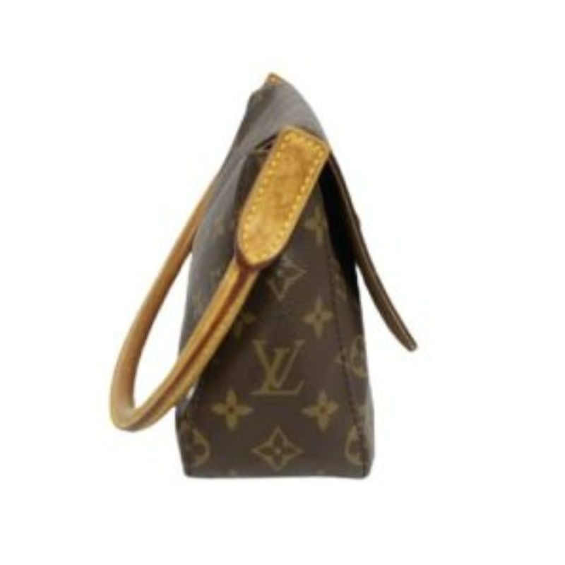 LOUIS VUITTON (LV) Monogram Mini Looping Brown Shoulder Bag