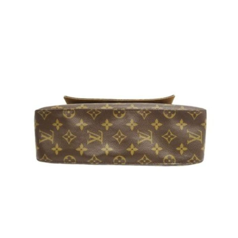 LOUIS VUITTON (LV) Monogram Mini Looping Brown Shoulder Bag