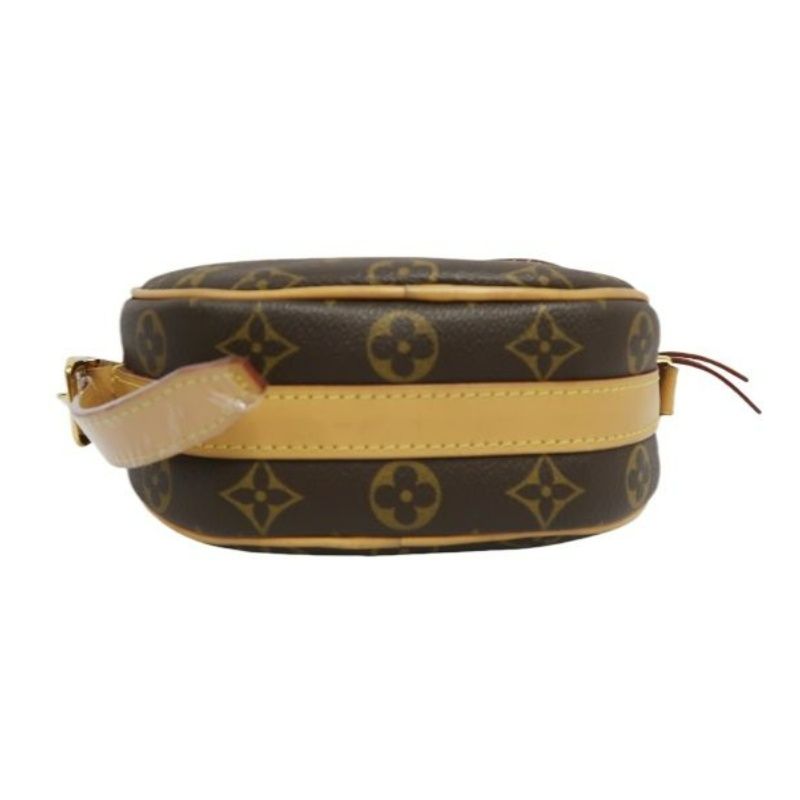 LOUIS VUITTON Boîte Chapeau Souple, Monogram Coated Canvas, Brown, Shoulder Bag, With Dust Bag