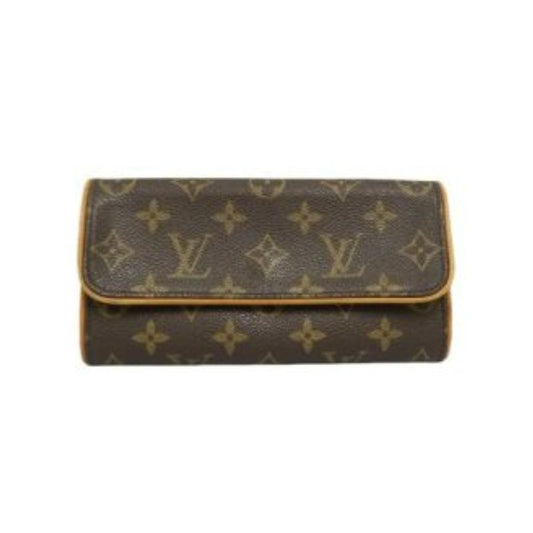 LOUIS VUITTON Florentine Shoulder Bag, Brown (Monogram PVC), 19cm Envelope Style, with Long Shoulder Strap