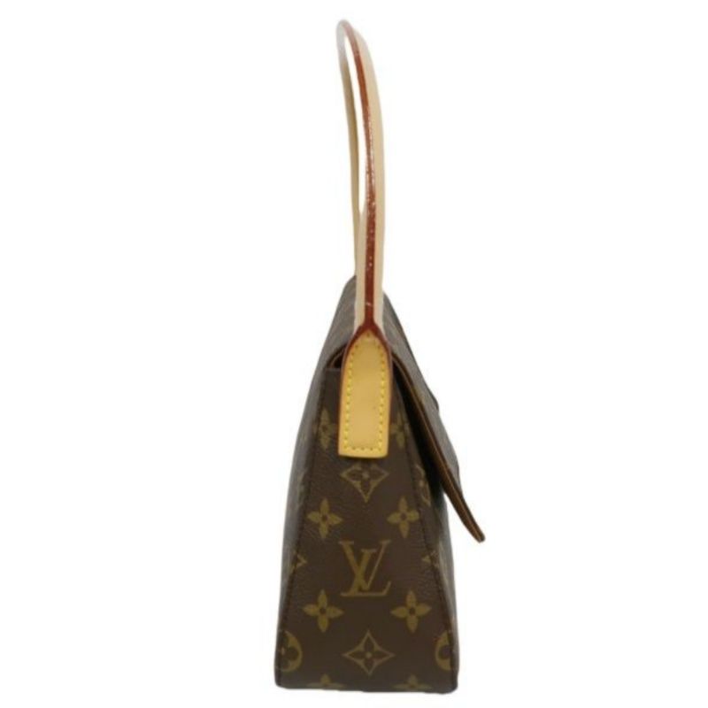 LOUIS VUITTON (LV) Monogram Mini Looping Brown Shoulder Bag