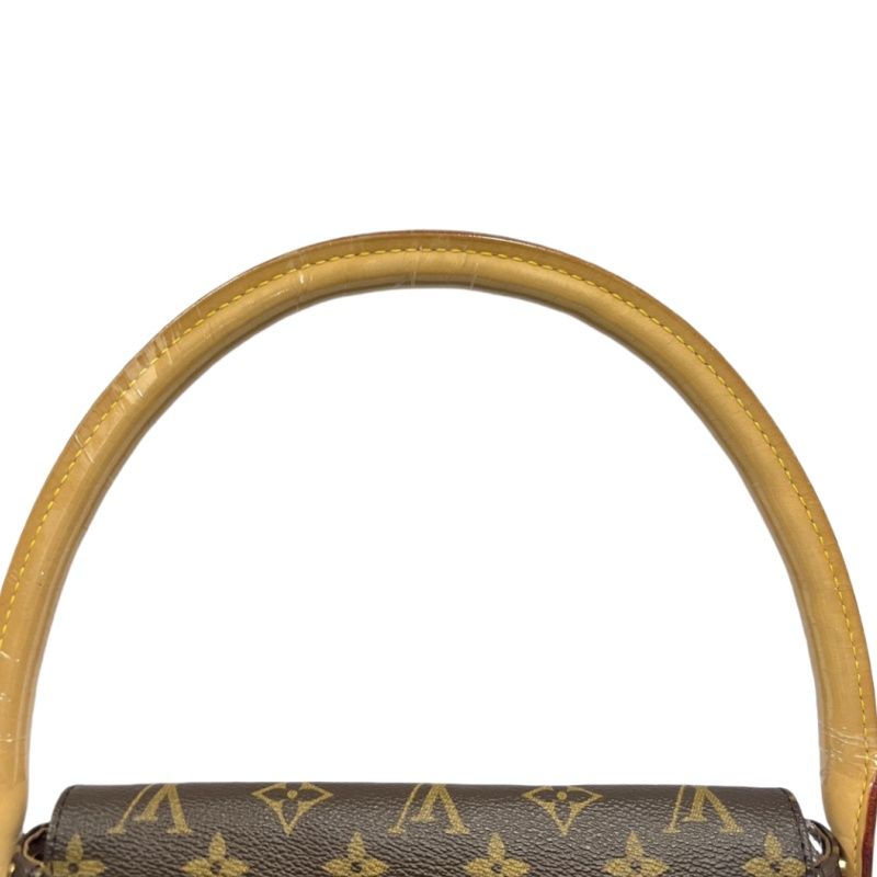 LOUIS VUITTON (LV) Monogram Mini Looping Brown Shoulder Bag