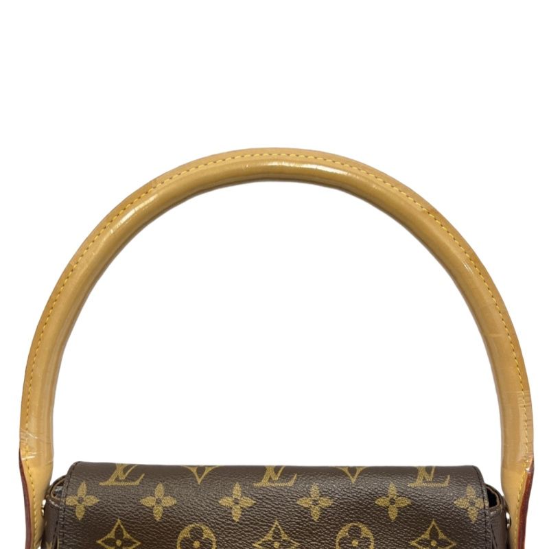 LOUIS VUITTON (LV) Monogram Mini Looping Brown Shoulder Bag