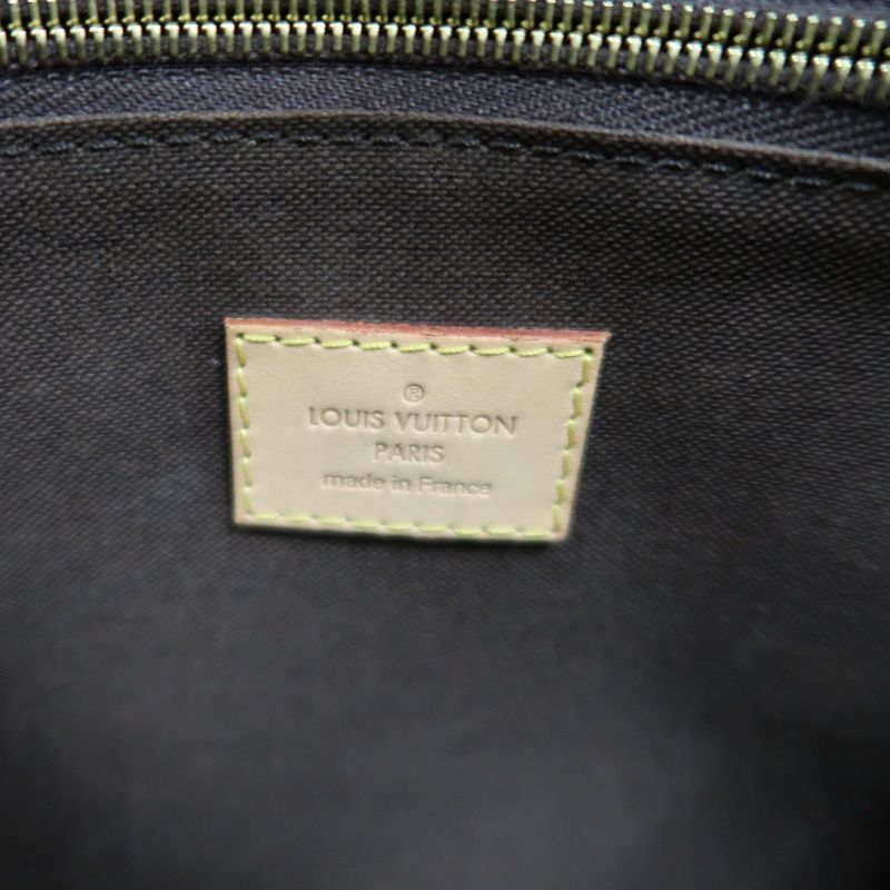 LOUIS VUITTON Monogram Menilmontant PM Brown Crossbody Shoulder Bag
