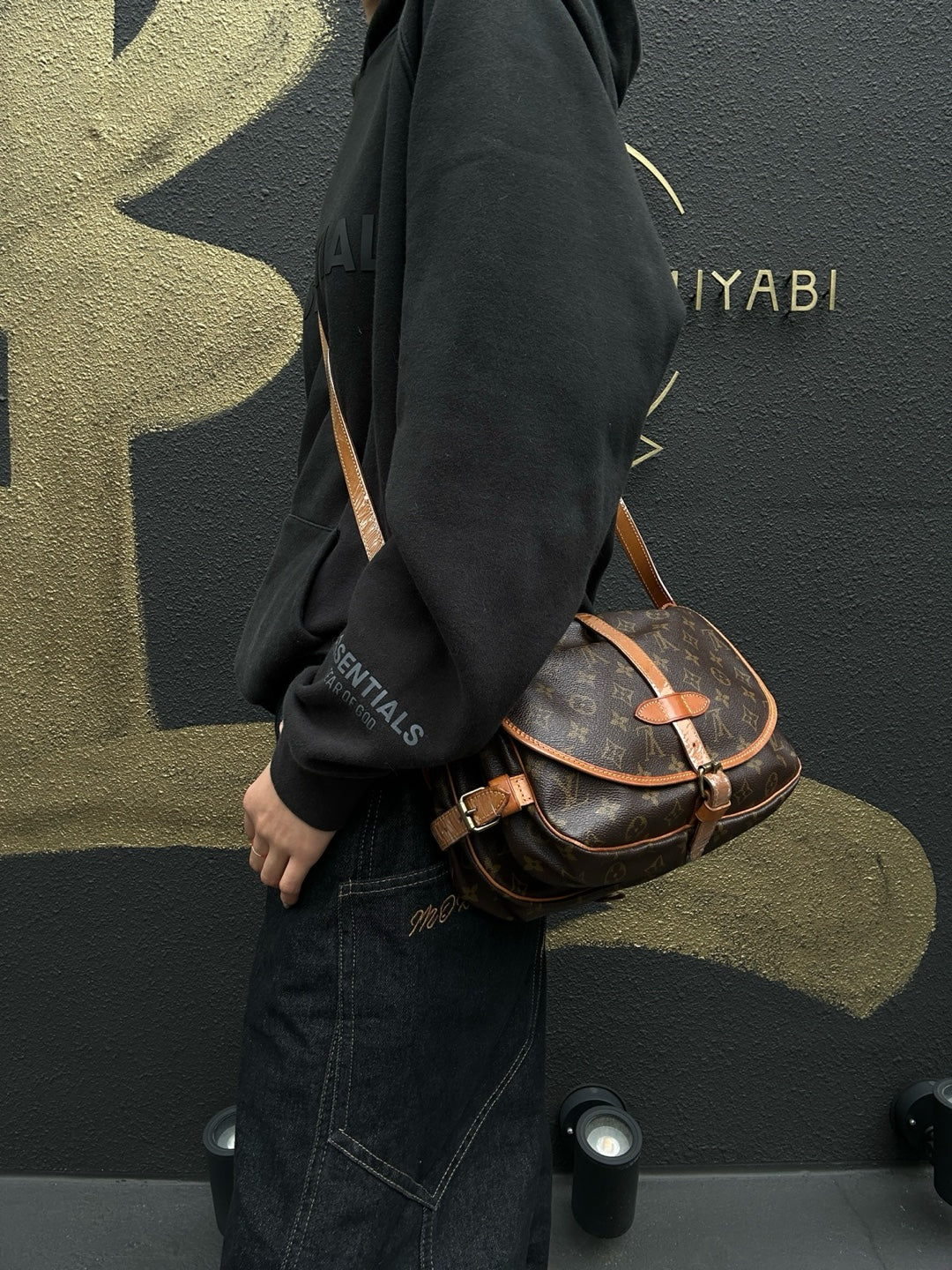 LOUIS VUITTON Soufflot 30 (Nicknamed "Gemini 30"), Monogram Coated Canvas, Shoulder & Crossbody Bag, Brown