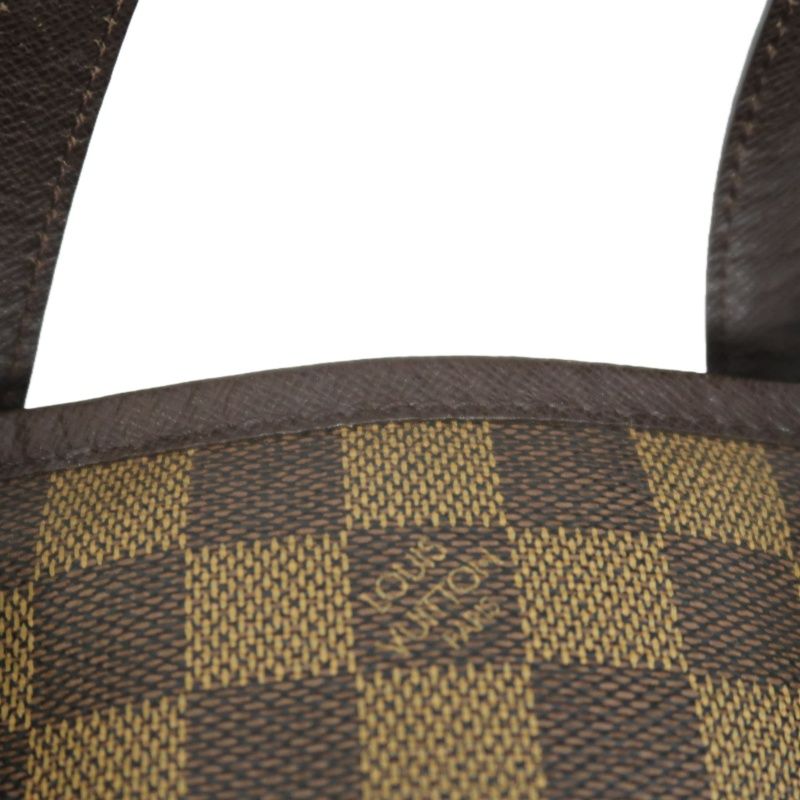 LOUIS VUITTON Marelle (Nicknamed "Picnic Basket"), Damier Coated Canvas, Hand & Shoulder Bag, Brown, with Pouch