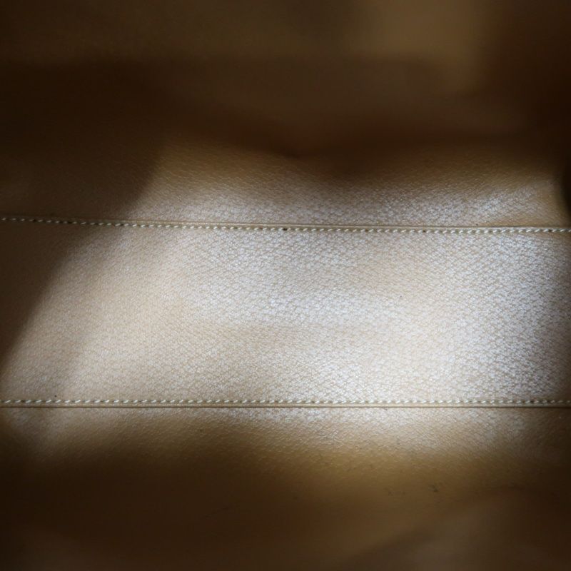 CELINE Macadam Coated Canvas, Handbag, Brown