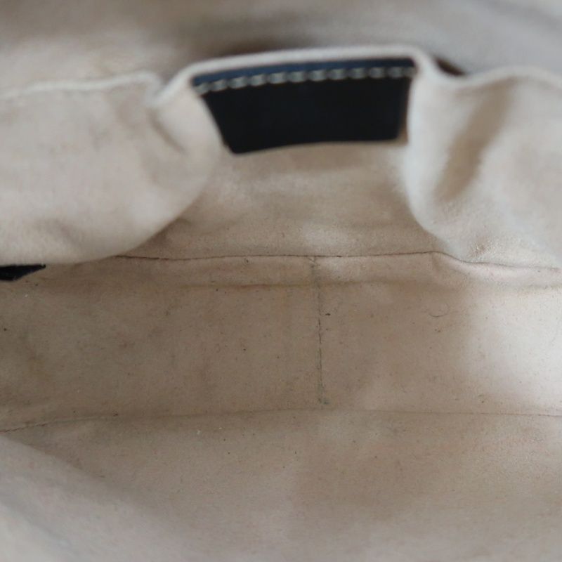 GUCCI GG Marmont Camera Bag, Lambskin, Black, Gold Hardware