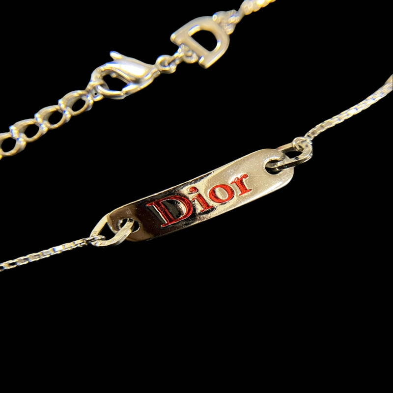 DIOR bracelet, silver-tone alloy hardware, accessory