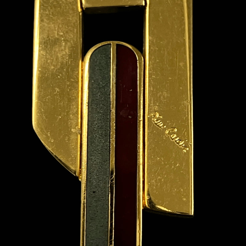 Pierre Cardin Necklace With Gold Hardware