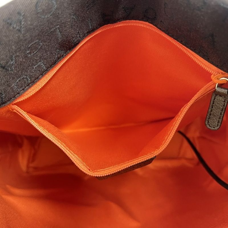 BVLGARI Brown Printed Canvas Tote Bag (With Dust Bag)