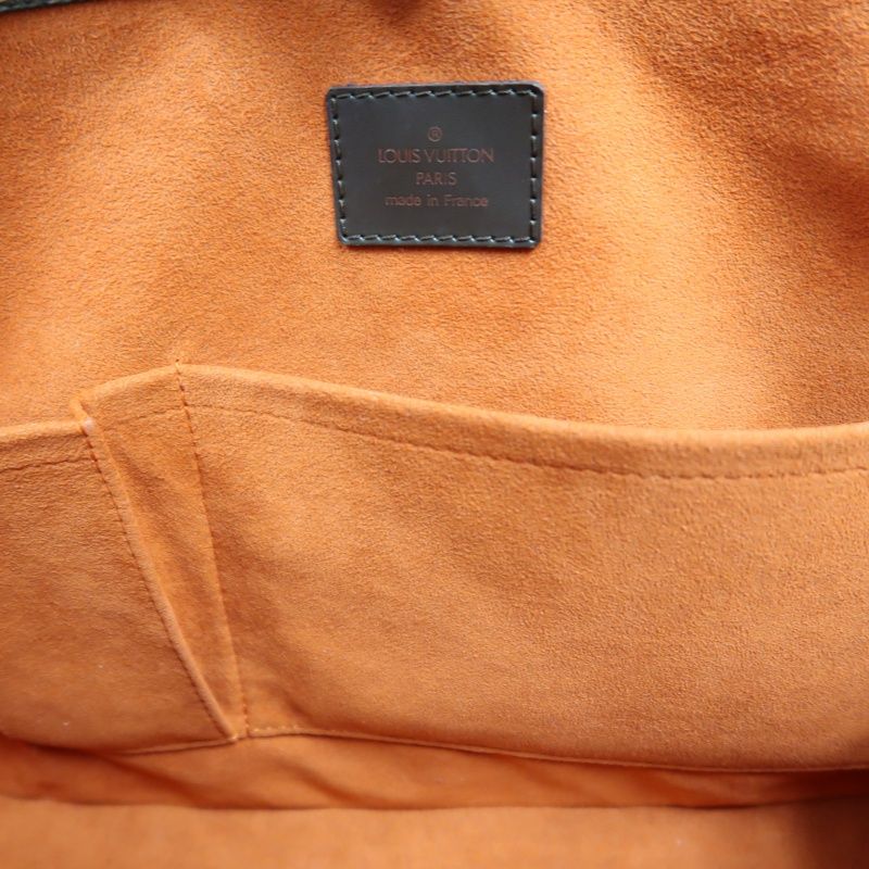 LOUIS VUITTON Damier Pattern Brown Coated Canvas Parioli PM Tote Bag
