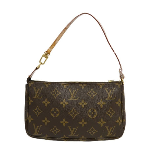 LOUIS VUITTON Monogram Pochette Accessoires (Coated Canvas)