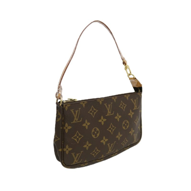 LOUIS VUITTON Monogram Pochette Accessoires (Coated Canvas)
