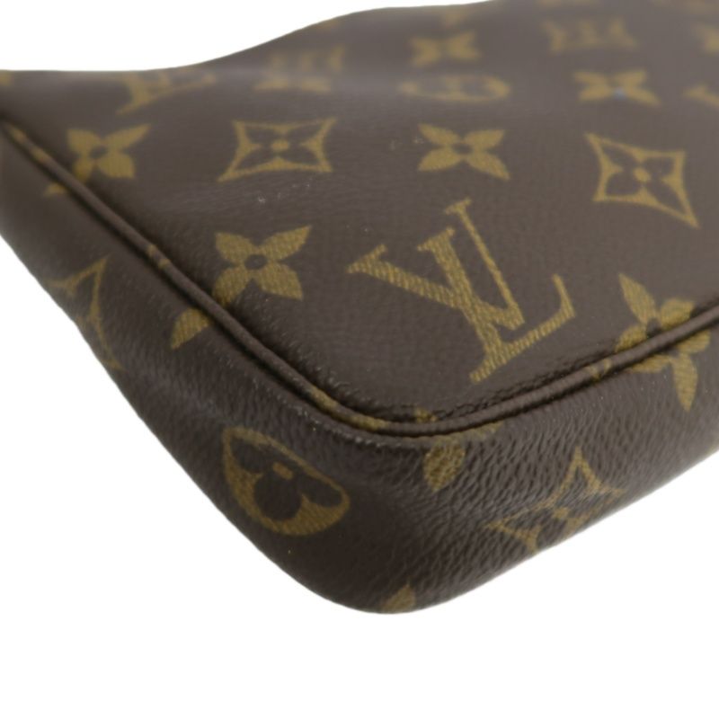 LOUIS VUITTON Monogram Pochette Accessoires (Coated Canvas)