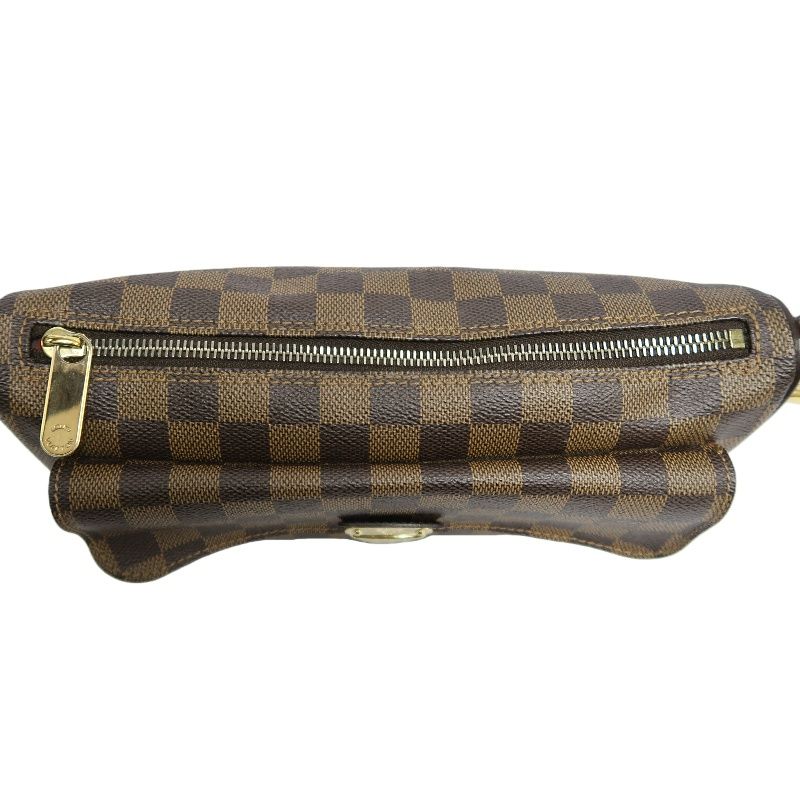 LOUIS VUITTON Damier Ebene Ravello Shoulder Bag (With Dust Bag & Shoulder Strap, Coated Canvas)