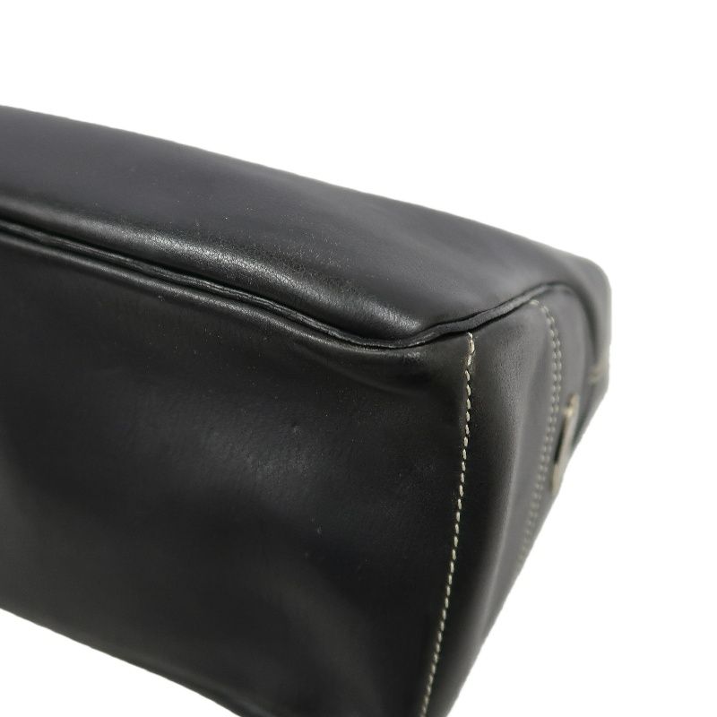 CELINE Triomphe Boogie Bag, Leather, Black