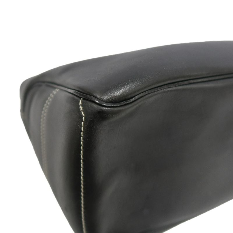 CELINE Triomphe Boogie Bag, Leather, Black