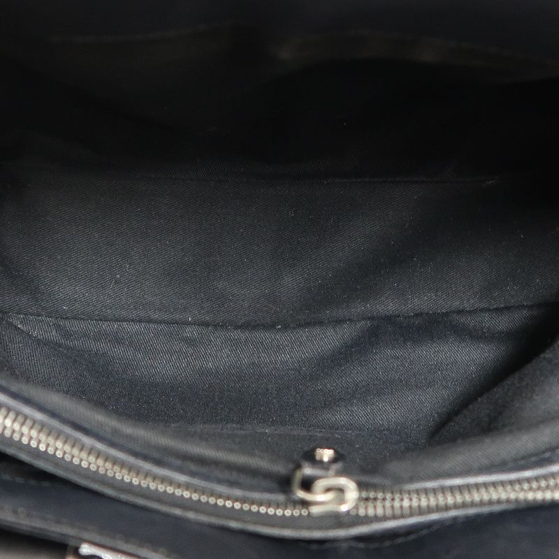 CELINE Triomphe Boogie Bag, Leather, Black