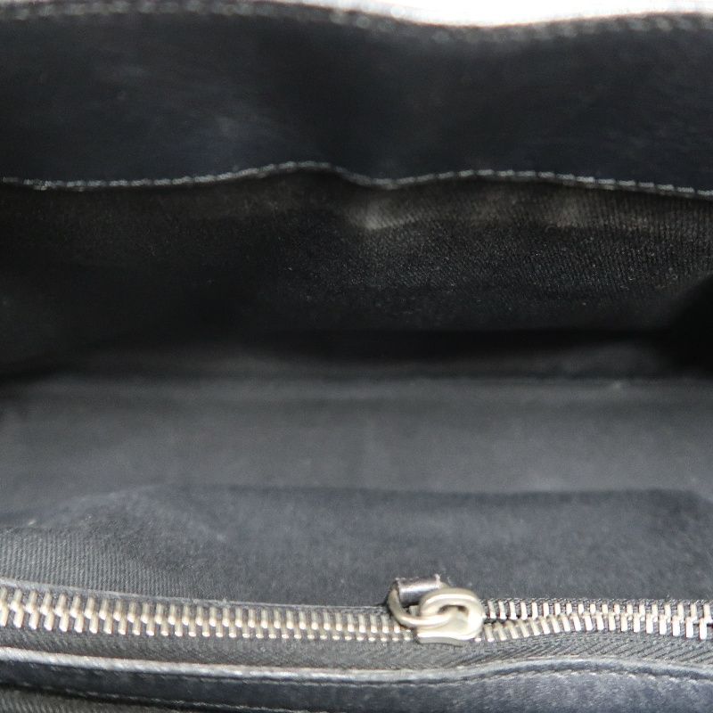 CELINE Triomphe Boogie Bag, Leather, Black