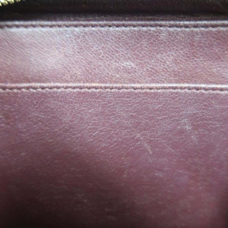 CHANEL CC Filigree Matelassé Hand & Shoulder Bag, Caviar Skin, Bordeaux, Gold Hardware
